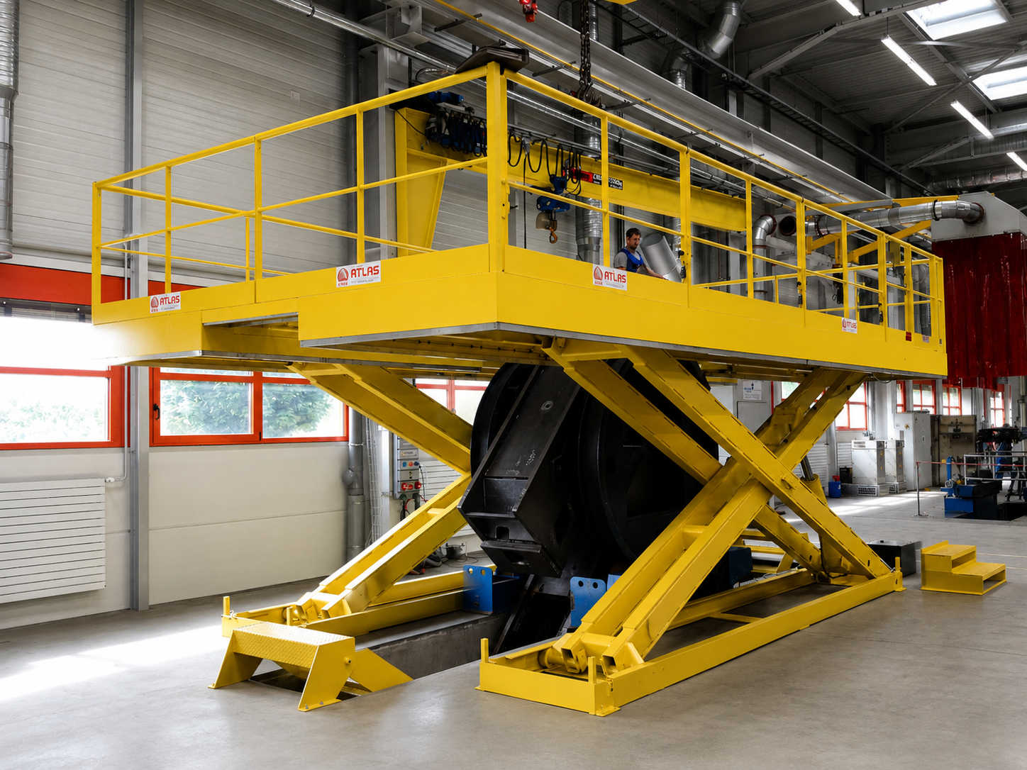 Plateforme de mise à hauteur opérateur